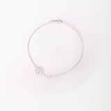 Silver Pearl Bracelet Tree of Life 17 cm + Ext