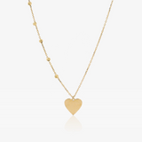 Heart bead necklace