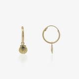 Pendientes Aro Concha