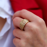 Anillo Diamantado