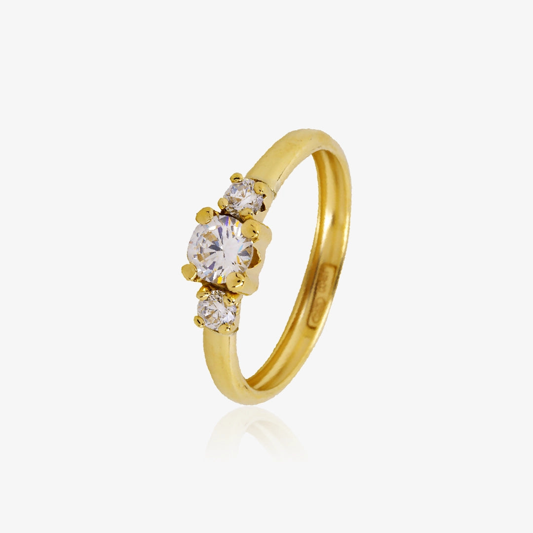 Anillo Piedras Trio