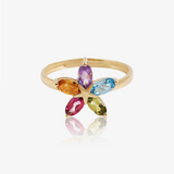 Anillo Flor Multicolor