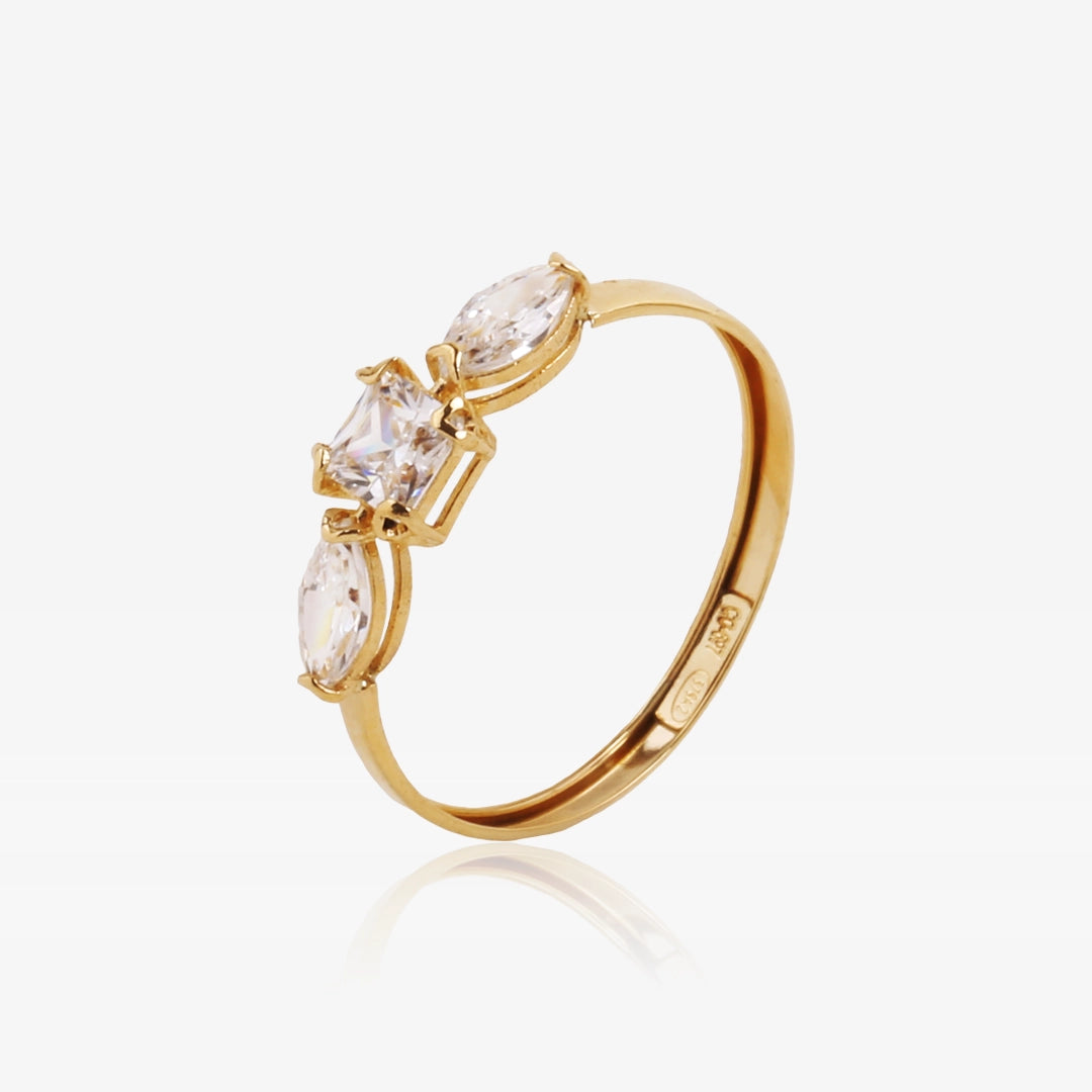 Anillo Marquise y Princesa