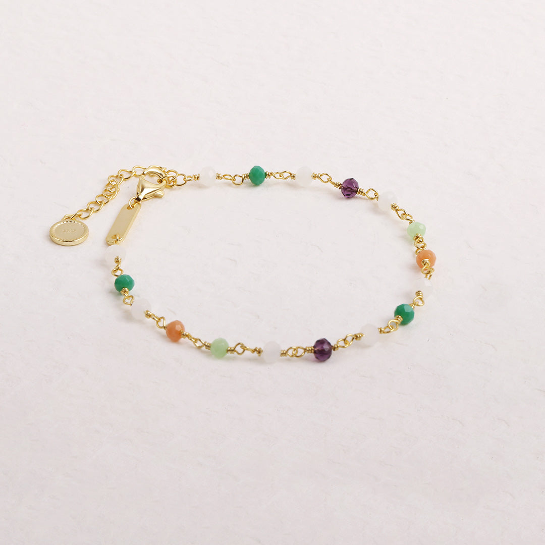 Pulsera Piedras Colores