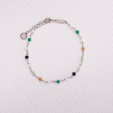 Pulsera Piedras Colores