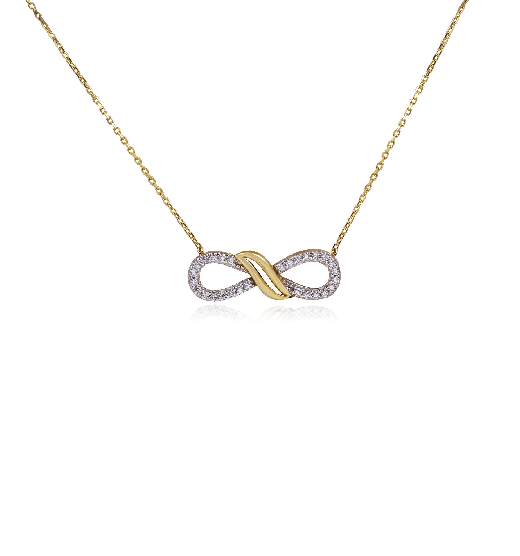 Collar Infinito circonitas