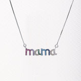 Collar Multicolor mama