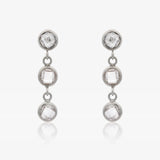 Dott zircon earrings