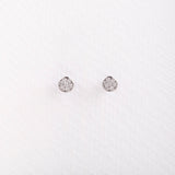 Pendientes Diamante Redondos