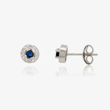 Pendientes Piedras Rubí / Zafiro