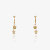 Pendientes Estrellas Cadena