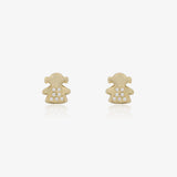 Pendientes Piedras Niña
