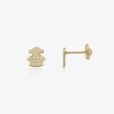 Pendientes Piedras Niña