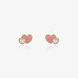Pendientes Doble Corazón