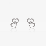 Pendientes Doble Corazon