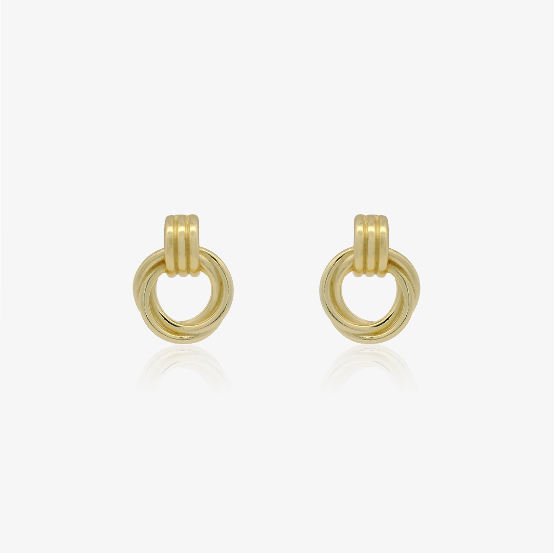 Pendientes Aros Entrelazado
