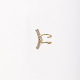 Pendiente earcuff circonitas