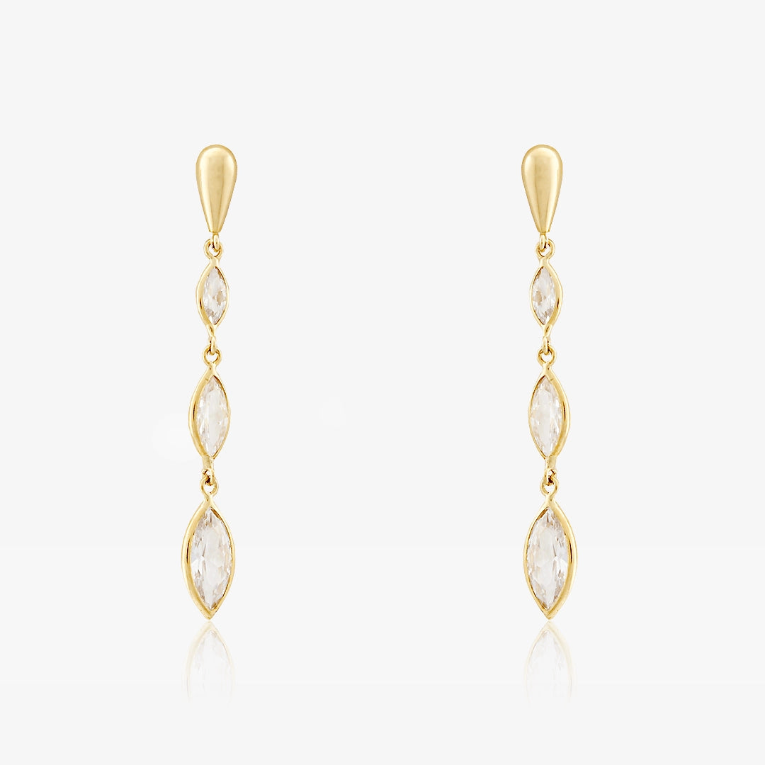 Pendientes MARQUISE LARGOS