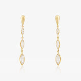 Pendientes MARQUISE LARGOS